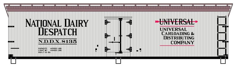 40' Reefer - National Dairy Despatch Decal Set
