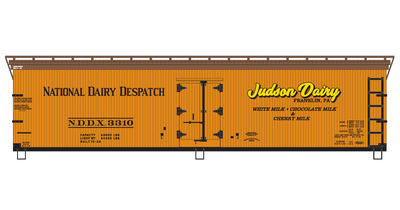 Judson Dairy 40ft Wood Reefer Decals