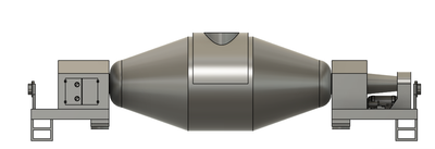 N Scale - Steel Mill Bottle Car 4 Axle Detailed