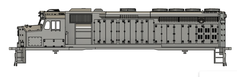 N Scale EMD MKI GP40WH-2