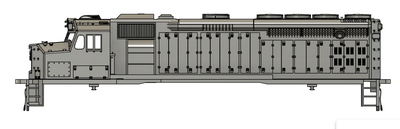 N Scale EMD MKI GP40WH-2