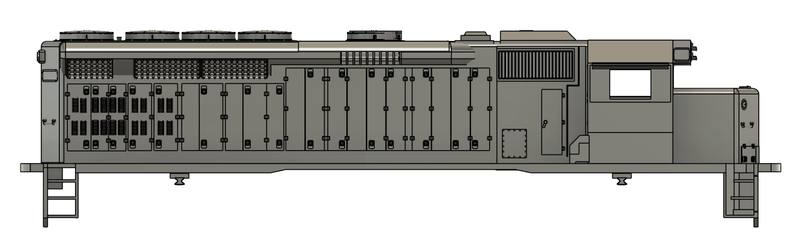 N Scale EMD GP40-2H