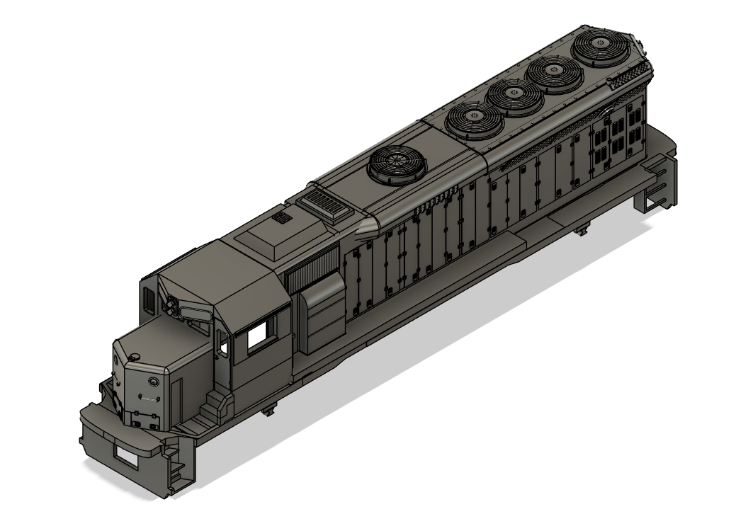 N Scale EMD GP40-2H