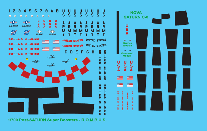 JBOT Decals - ROMBUS Saturn C8