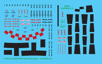 JBOT Decals - ROMBUS Saturn C8