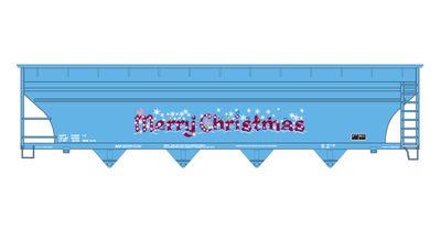 Christmas - Merry Christmas Red Decals