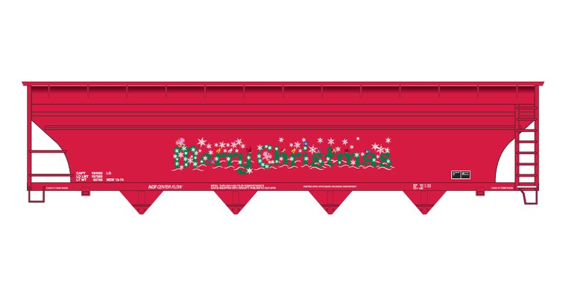 Christmas - Merry Christmas Green Decals