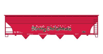 Christmas - Merry Christmas Green Decals