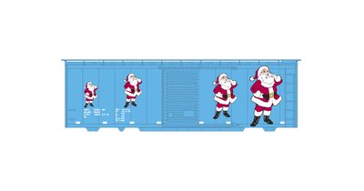 Christmas - Santa Claus Decals