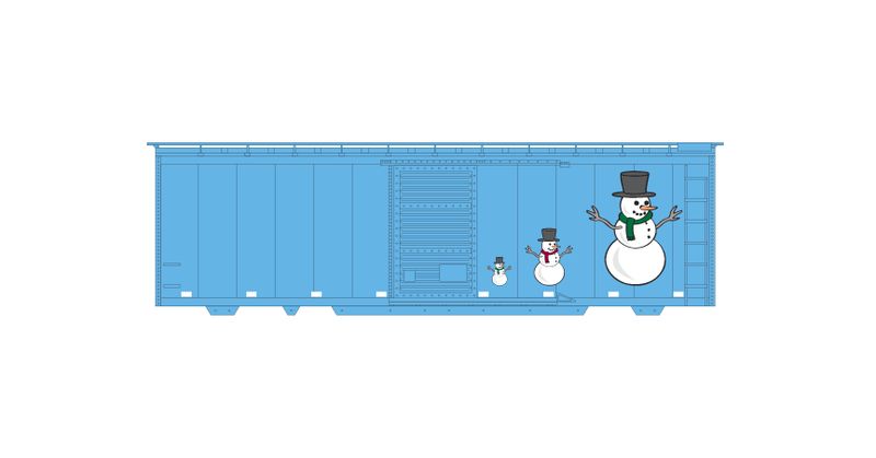 Christmas - Snowmen Decals