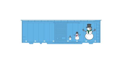 Christmas - Snowmen Decals