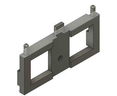 N Scale - Deluxe Innovation Intermodal Well Car Replacement Part: End Car Replacement Platform