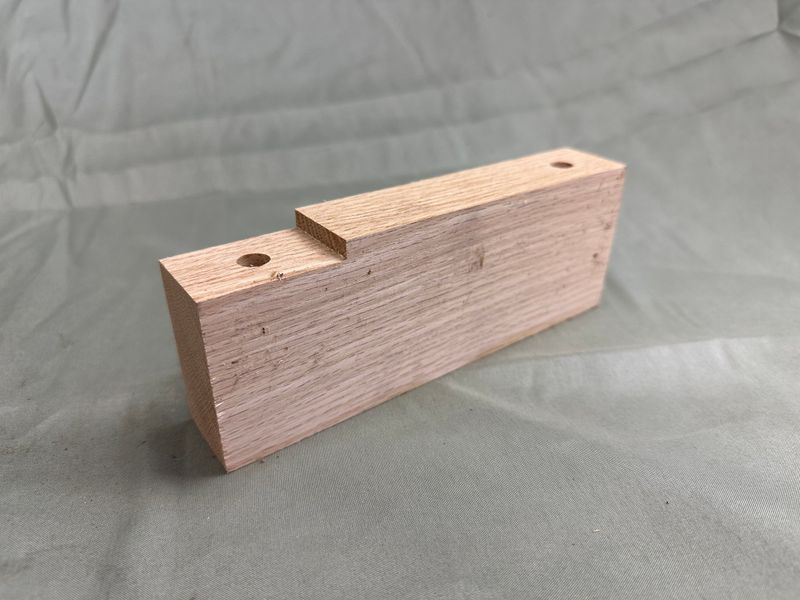 Wood Rail Sweep Support Block For M/MT14