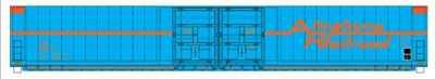 Allegheny Railroad 4-Door Auto Parts Box Car Decals