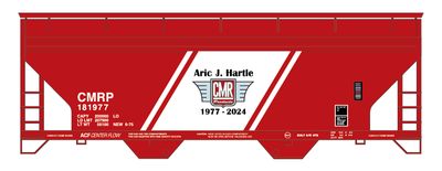 AJH Memorial ACF 2 Bay Centerflow Covered Hopper Decals