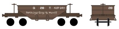 Gilpin Tramway Ore Car Decals