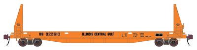 Illinois Central Gulf Seico Bulkhead Flatcar Decals