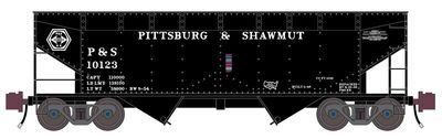 Pittsburg &amp; Shawmut 2-Bay Offset Coal Hopper