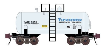 Firestone 10,000 Gal Beer Can Tank Car Decals