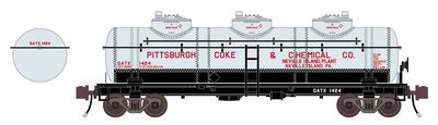Pittsburgh Coke &amp; Chemical 3 Dome Tank Car Decals
