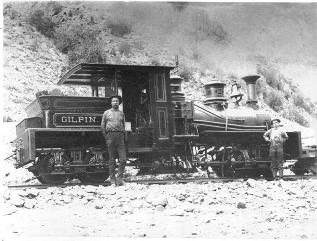 Gilpin Tramway Shay Locomotive Decals