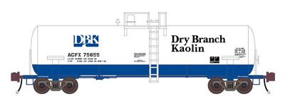 Dry Branch Kaolin - White Car v2 - ACFX - Kaolin Tank Car Decals