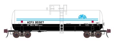 OMYA - 13,800 Gallon - ACFX - Kaolin Tank Car Decals