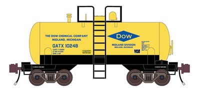 Dow Chemicals 10,000 Gal. Beer Can Tank Car Decals