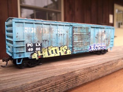 HO Scale - Modern Large Graffiti Set 1