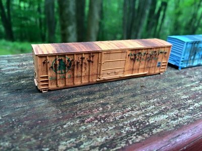 HO Scale - Roof Rust Weathering Set 1