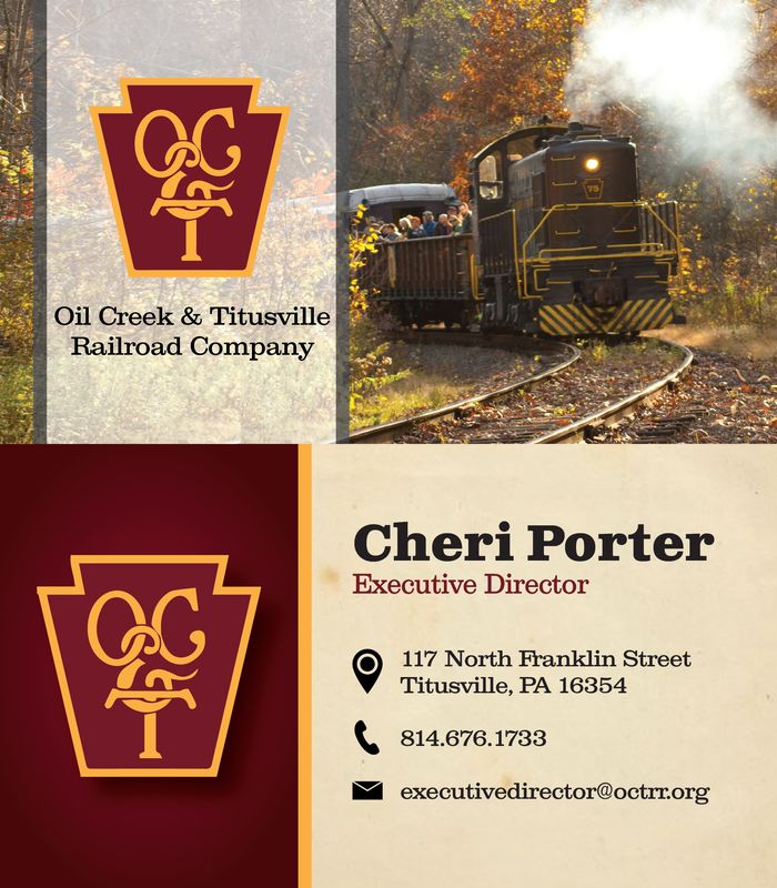 Business Cards - OC&amp;T 75 - Cheri Porter
