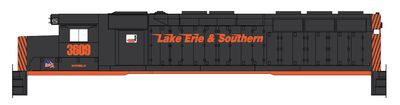 Lake Erie &amp; Southern Locomotive Decals