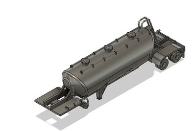 N Scale - Dry Bulk Trailer (Qty 2)