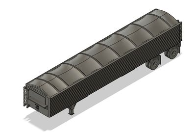 N Scale - Grain Trailer Split Axle (Qty 2)