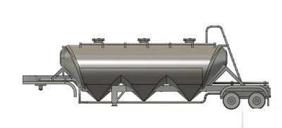 N Scale - Dry Bulk Trailer (Qty 2)