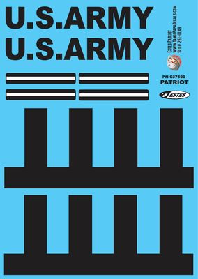 Estes Patriot Decals
