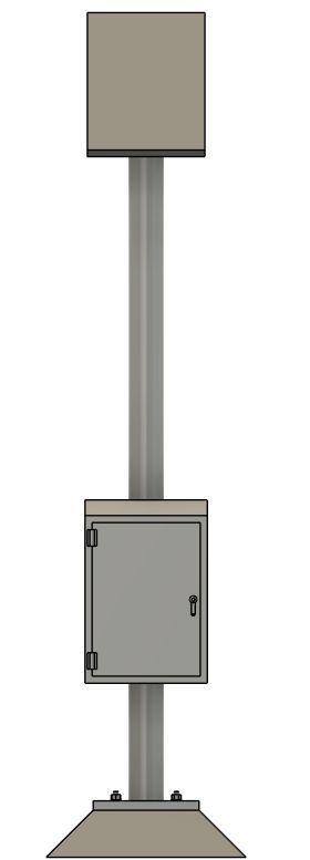 N Scale - Solar Panel Array - 1 Panel