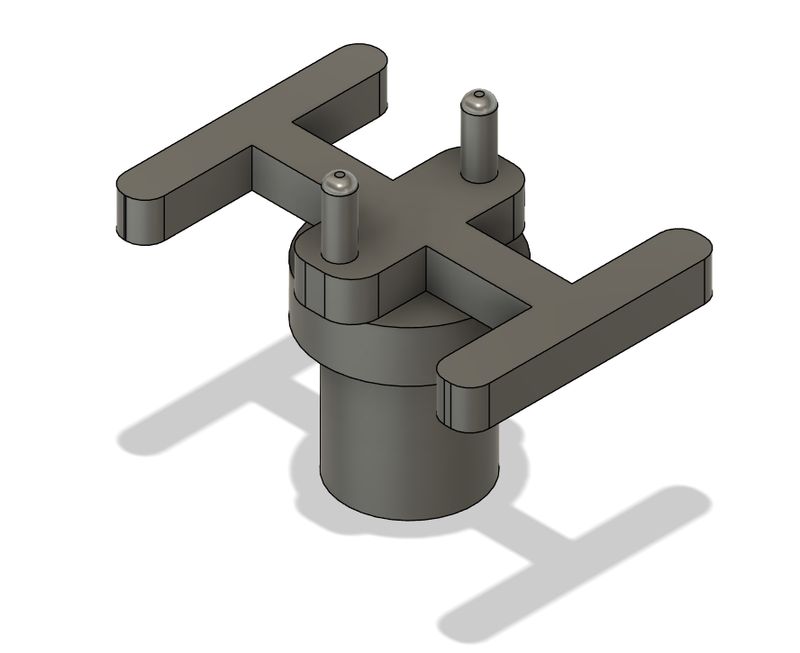 N Scale - ConCor Fuel Foiler Spine Car Replacement Pin (Qty 4)
