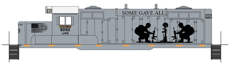 Lycoming Valley #9050 Memorial Unit Decals
