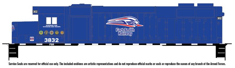 Patriot Rail Veterans Locomotive Decals