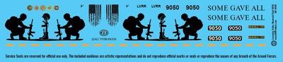 Lycoming Valley #9050 Memorial Unit Decals
