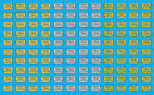 HO Scale - Home Shop For Repair Label Decals - Mixed