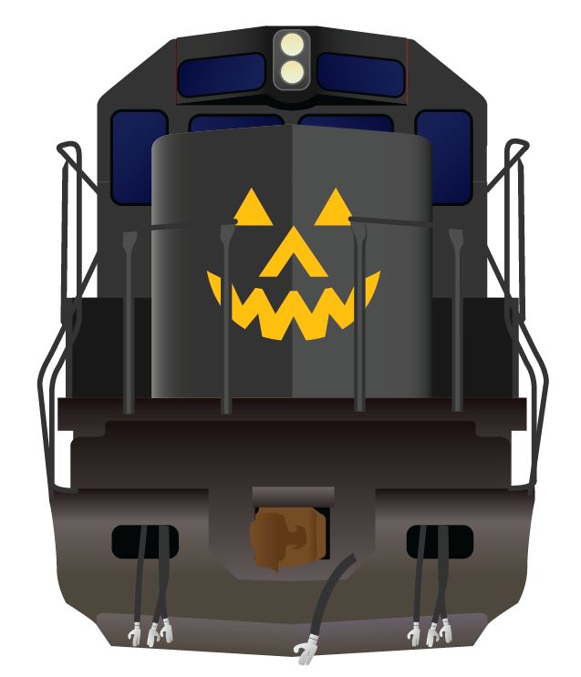 Halloween Decals - Jack-O-Lantern Faces - Yellow