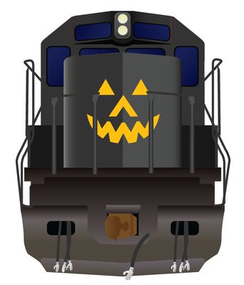 Halloween Decals - Jack-O-Lantern Faces - Yellow