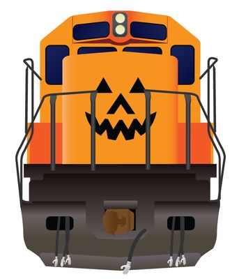 Halloween Decals - Jack-O-Lantern Faces - Black