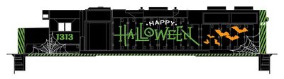 Halloween Decals - Halloween Letters 1 - Green