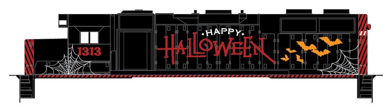 Halloween Decals - Halloween Letters 1 - Red
