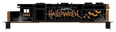 Halloween Decals - Dashed Stripes - Orange