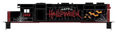 Halloween Decals - Dashed Stripes - Red