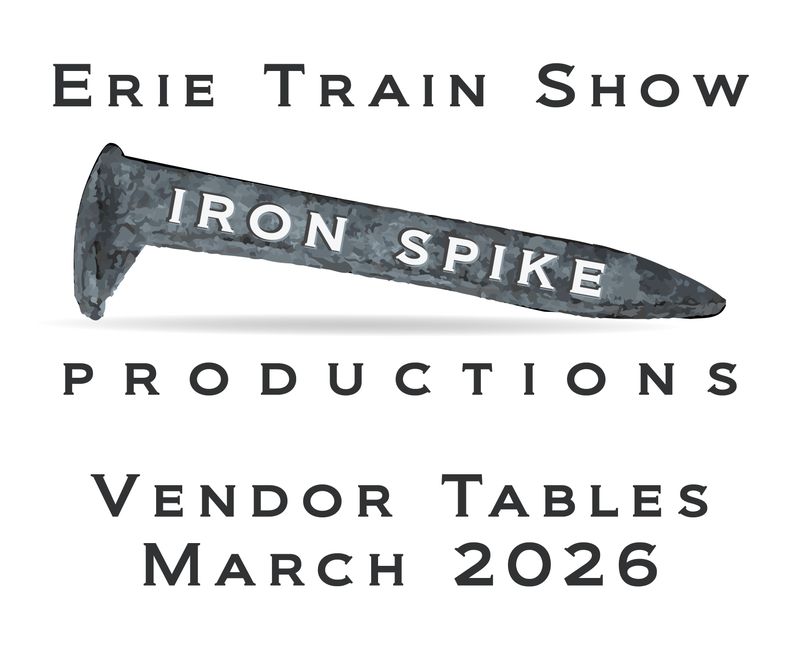 Erie Train Show - 8ft Table - March 2026